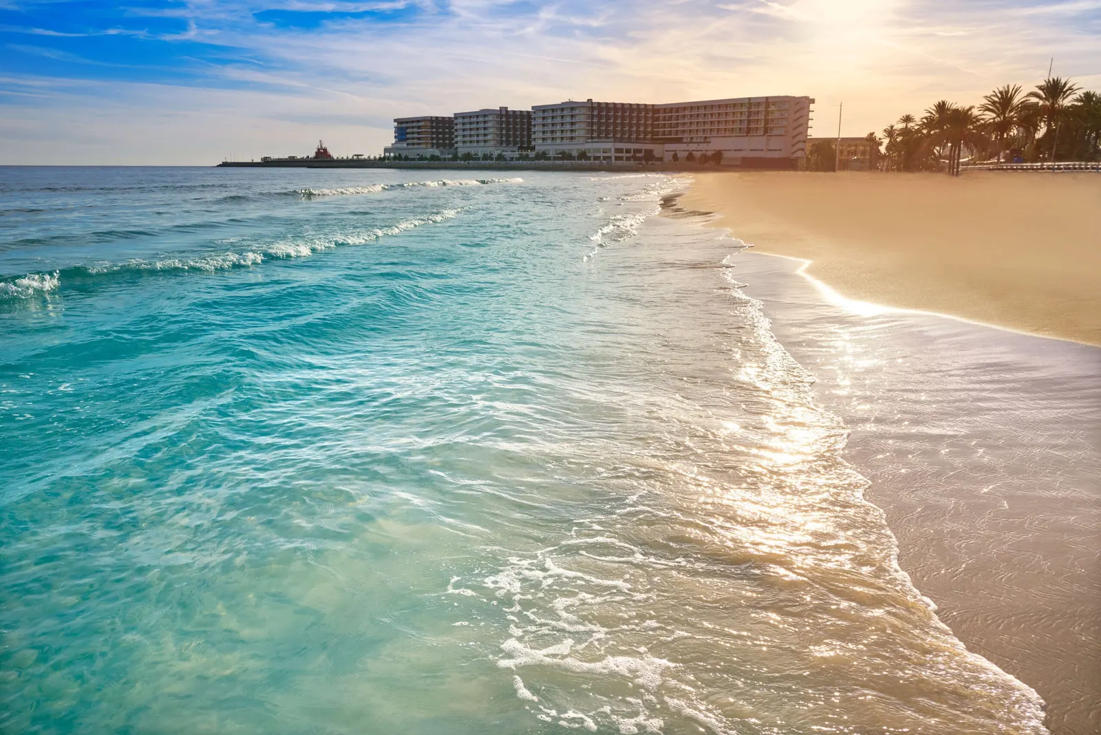 Playa de San Juan: fast 7 km Strand bei Alicante