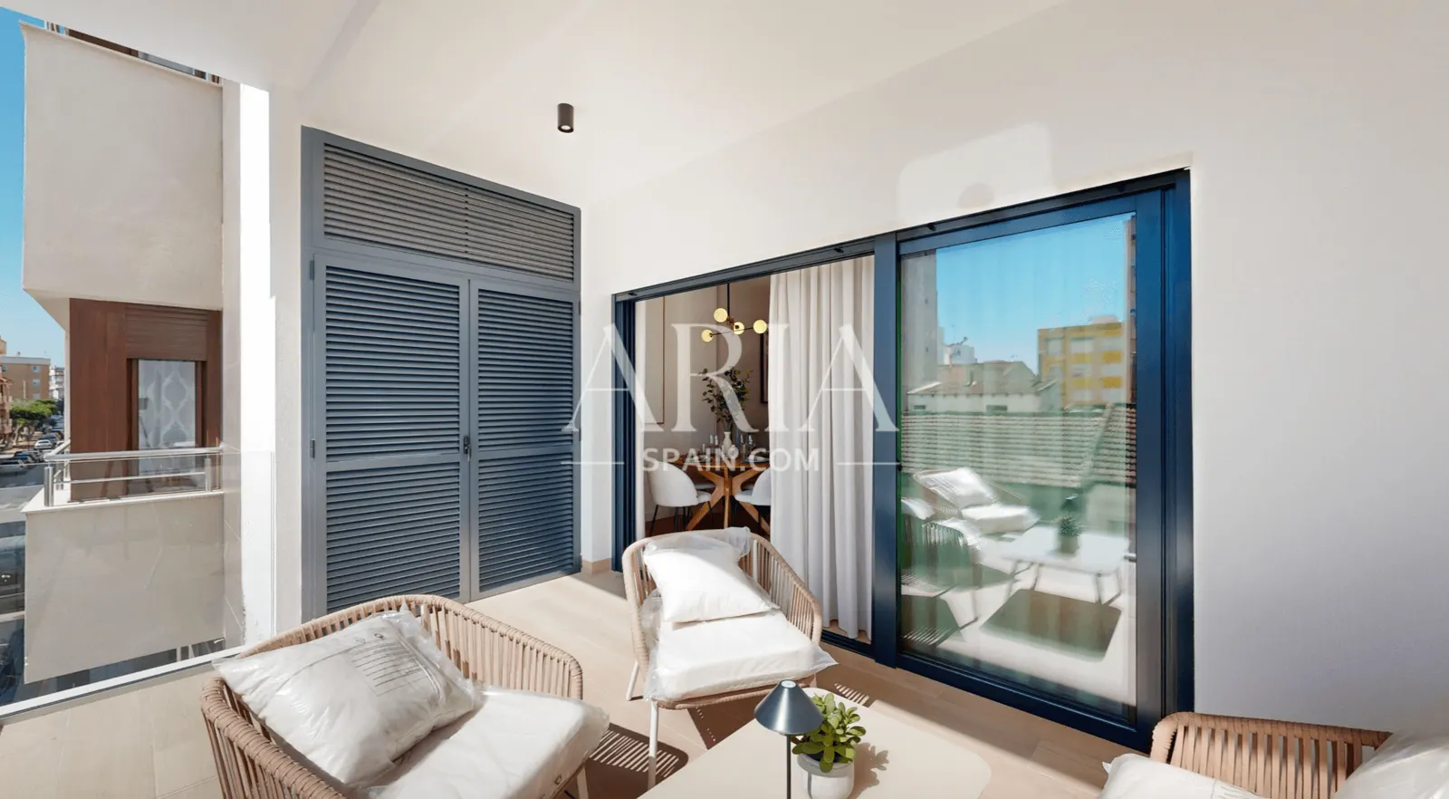 Apartment 500 Meter vom Meer