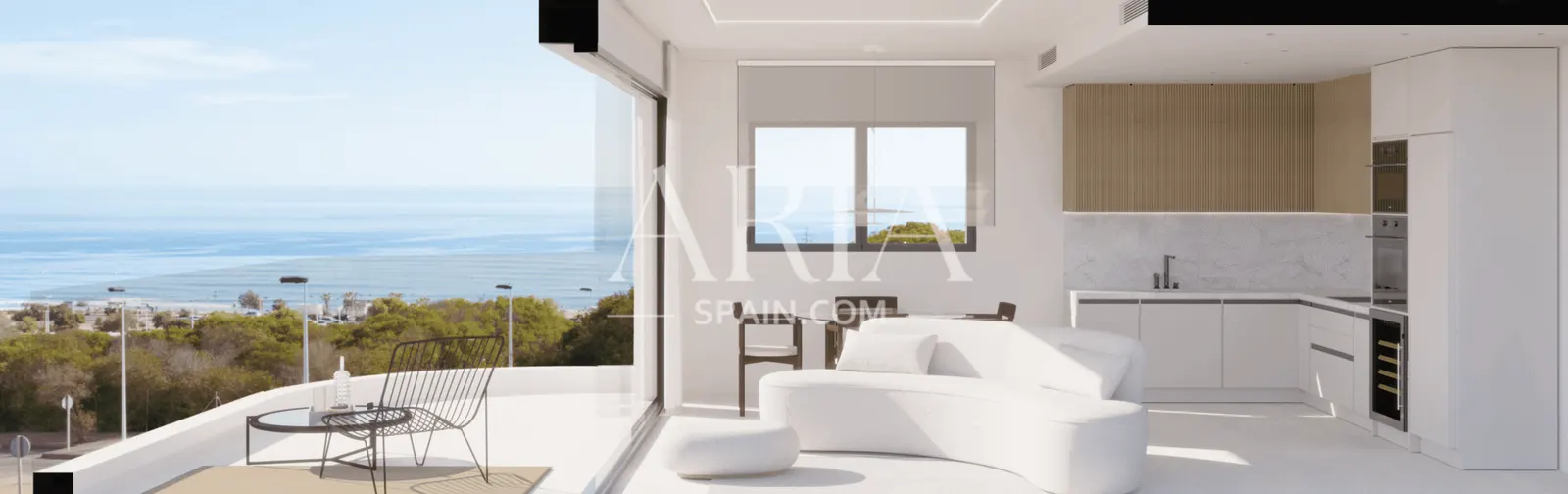 Apartment 250 Meter vom Meer